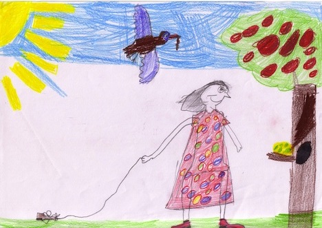 Prudence (by Tabitha, Whitfield State School, QLD)