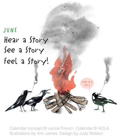 Hear a Story, See a Story, Feel a Story ©-ACLA. Image used with permission.