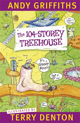Matthew recommends The 104-Storey Treehouse by Andy Griffiths and Terry Denton