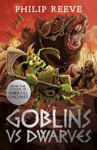 Fergus recommends GOBLINS VS DWARVES by Philip Reeve