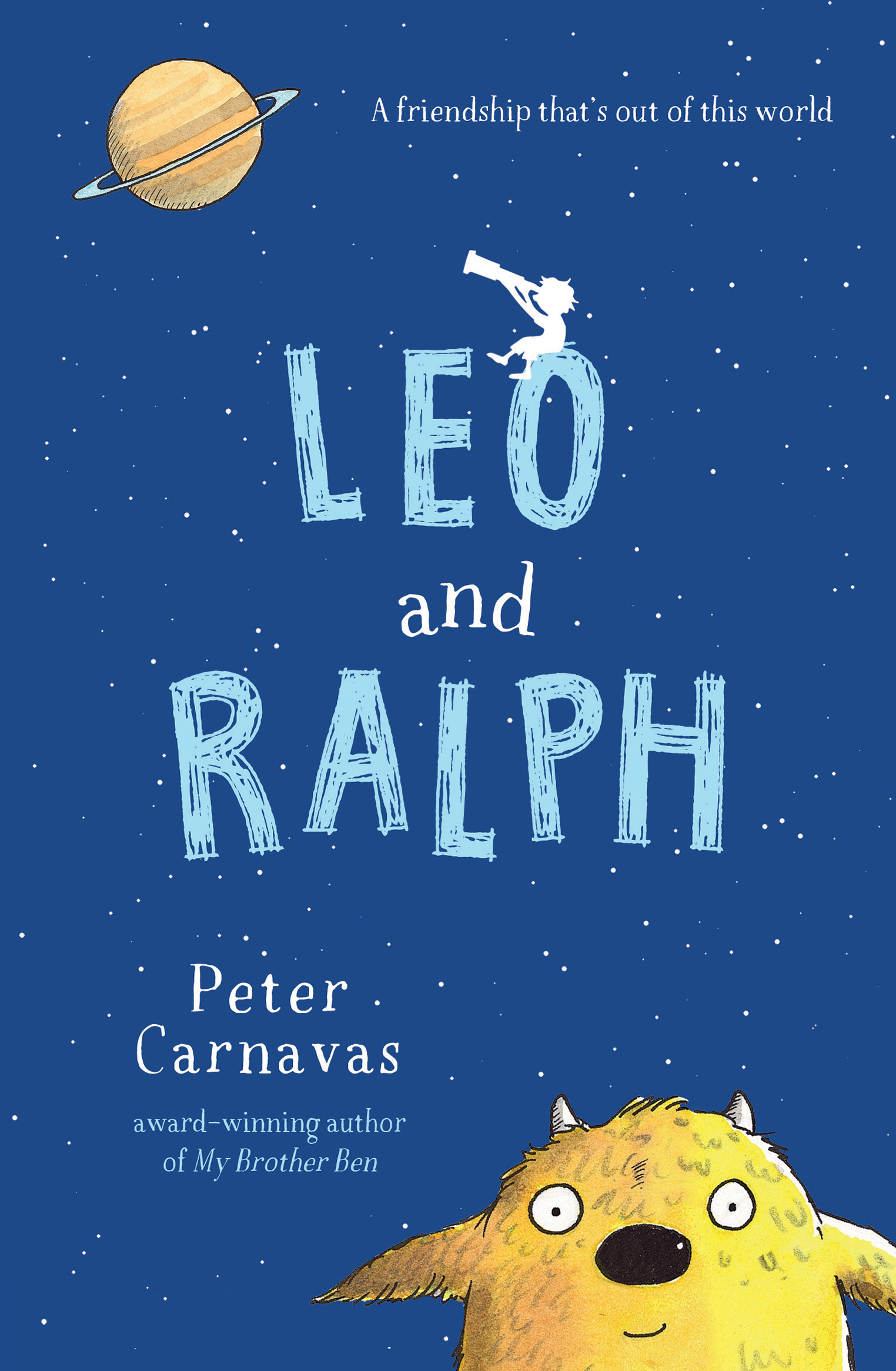 The cover of a children's novel: Leo and Ralph by Peter Carnavas